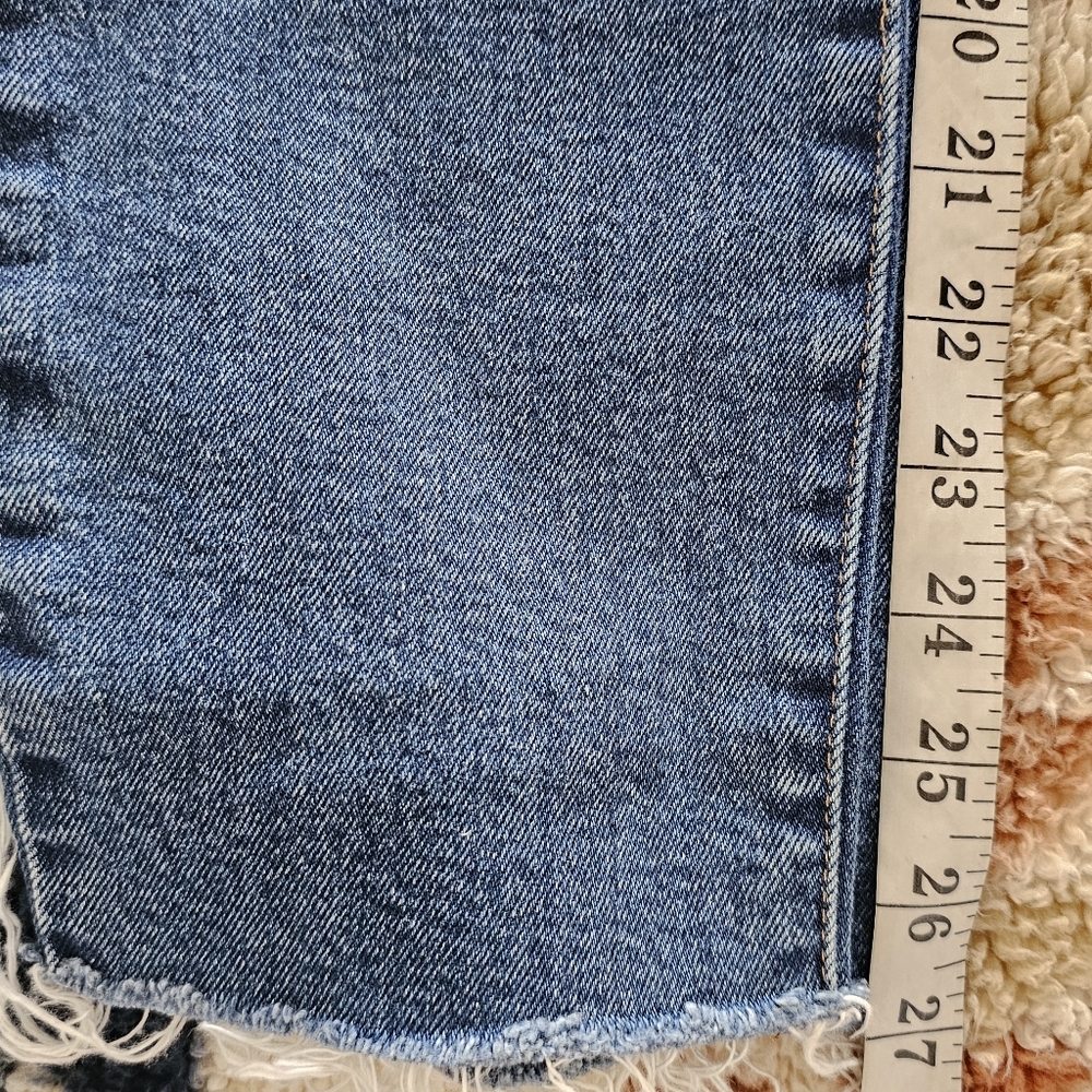 PISTOLA Cara Blue  High Rise Vintage Ankle Skinny Jeans Size 27 - Picture 11 of 13